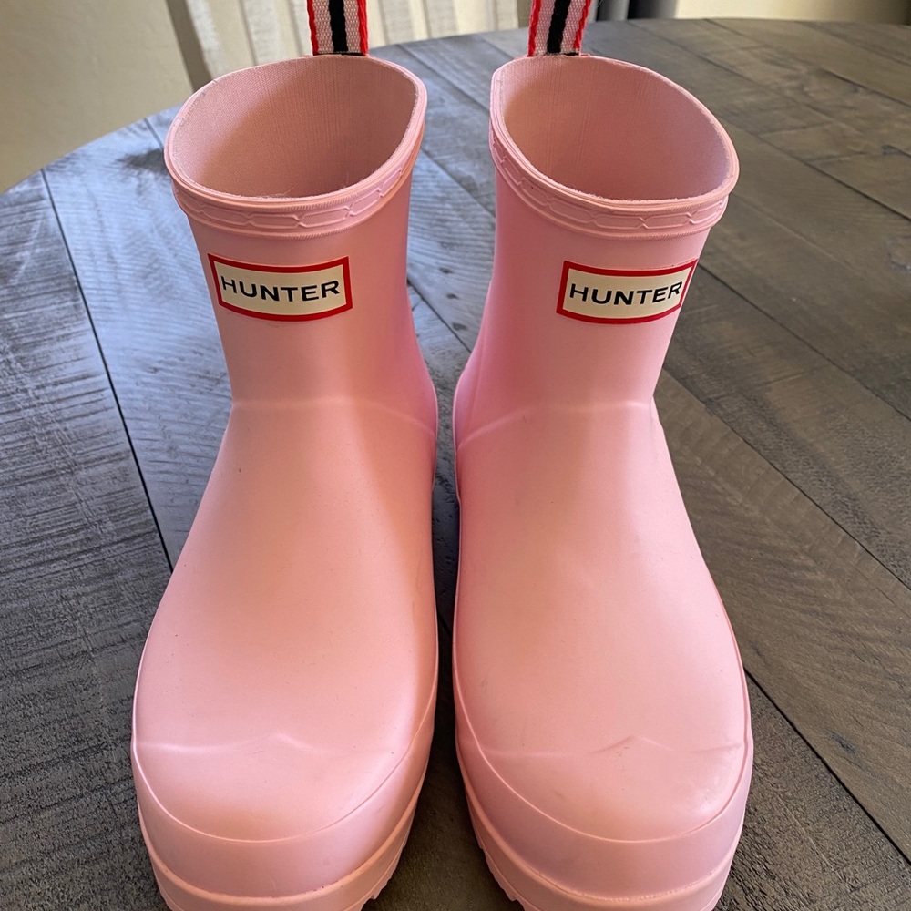 Pink Hunter Rainboots